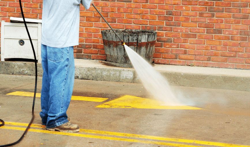 CONCRETE CLEANING